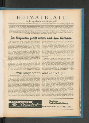 Was lange währt, wird endlich gut!