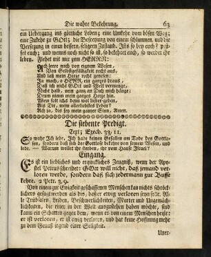 63-76, Die siebente Predigt