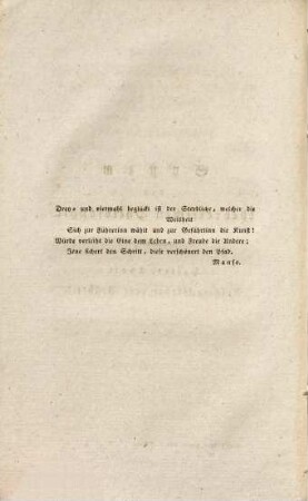 Wilhelm Traugott Krug's System der theoretischen Philosophie, 3,1. Geschmackslehre oder Aesthetik ; Abt. 1