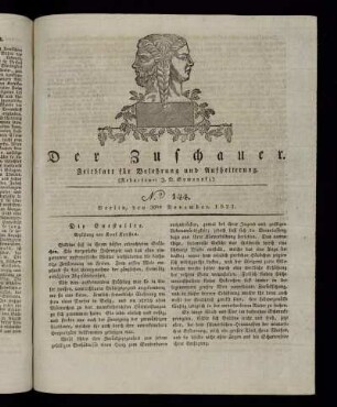 No. 144 - 30. November 1822