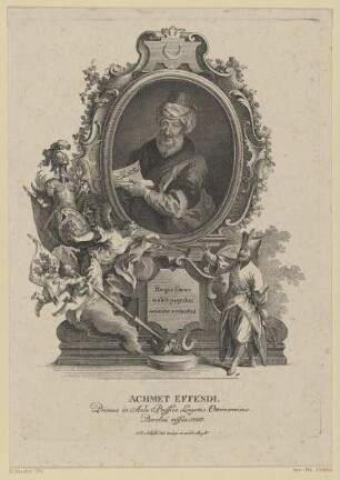 Bildnis des Achment Effendi