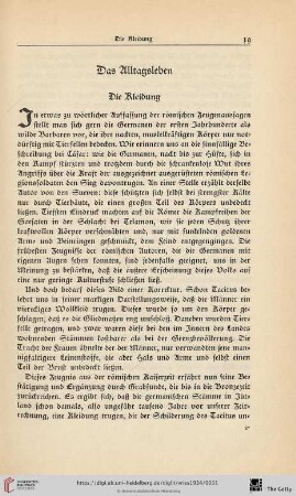 Das Alltagsleben