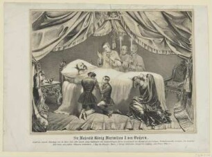 Gruppenbildnis mit Maximilian II., Königin Marie und Kronprinz Ludwig