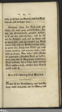 Verfälschung des Weines