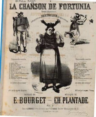 La chanson de Fortuna : rêverie Alsacienne ; paroles de E. Bourget