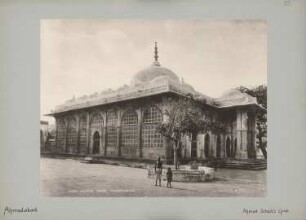 Ahmed Schahs Grab, Ahmedabad: Ansicht des sarazenisch-hinduistischen Kuppelbaus