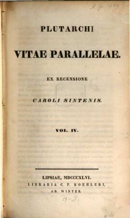 Vitae parallelae, 4