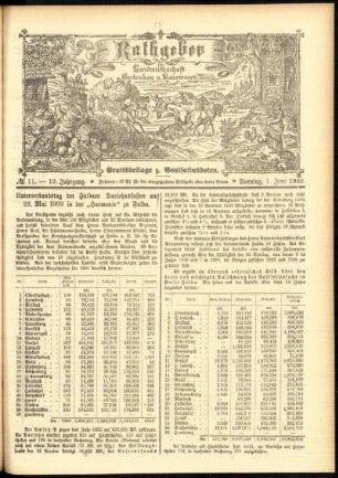 Ausgabe vom Sonntag, den 01. Juni 1902.