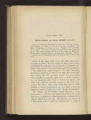CHAPTER XV. IMPROVEMENT OF TIDAL RIVERS (continued.)