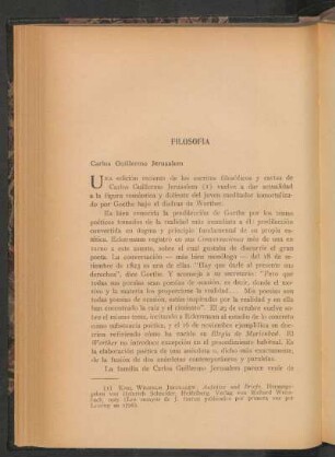 Filosofía