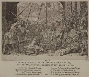 Die Eroberung von Tunis, Blatt 7 aus der Folge "Die zwölf Siege Karls V."