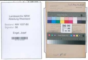 Entnazifizierung Josef Engel , geb. 26.05.1912 (Vermessungsrat)