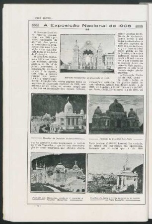 A Exposição Nacional de 1908