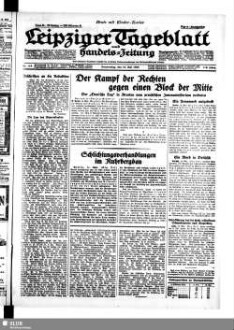 Leipziger Tageblatt und Handelszeitung : Amtsblatt des Rates und des Polizeiamtes der Stadt Leipzig
