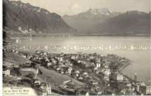 Blick auf Montreux