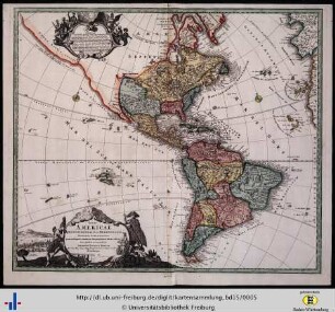 Totius Americae septentrionalis et meridionalis.