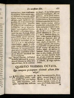 285-288, Quaestio Vigesima Octava.