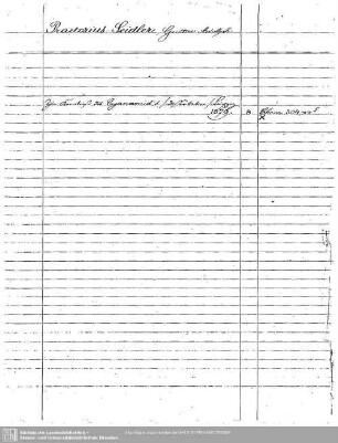 Praetorius, Gustav -Seidler