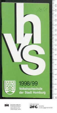 Programm Jahr 1998/1999