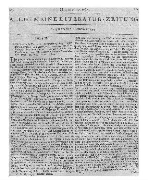 Bohnenberger, G. C.: Beschreibung einiger Elektrisirmaschinen und elektrischer Versuche. Forts. 5. Stuttgart: Metzler 1790