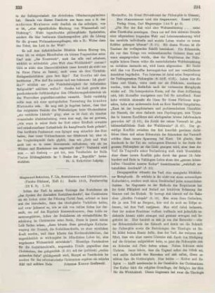 234-235 [Rezension] Horneffer, Ernst, Der Platonismus und die Gegenwart
