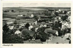 Arnsdorf. Blick auf Arnsdorf