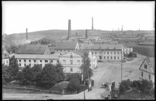 Muldenhütten. Fabriken