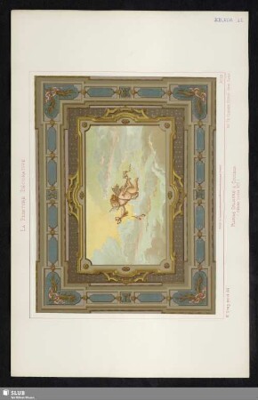 No. 33 Plafond Chambre A Coucher (Genre Louis XIII)