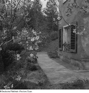Aufnahmen von Hildegard Jäckels Haus in der Plattleite 25, Dresden-Weißer Hirsch