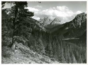 Alpen, Belluno, Dolomiten, Cadinspitze und Ampezzaner Dolomiten