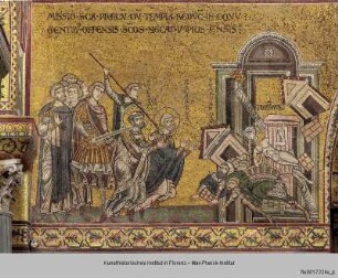 Mosaikprogramm : Mosaikbilder im Langhaus : Westwand