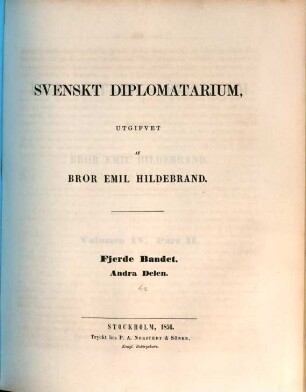 Svenskt diplomatarium, 4,2. Åren 1327 - 1340 ; 2