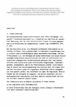 Intensivinterview