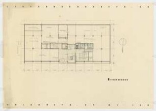 Wohnhäuser Uhlandstraße 39 / Lietzenburger Straße 40, Berlin-Wilmersdorf: Grundriss Erdgeschoss 1:100
