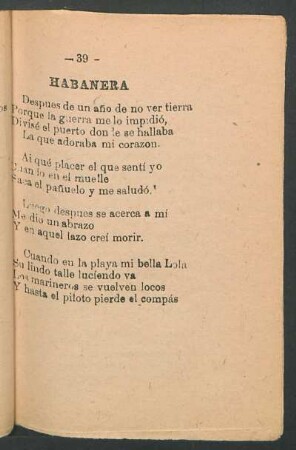 Habanera