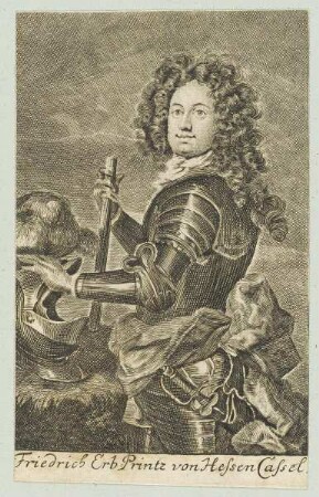 Bildnis des Friedrich ErbPrintz von Hessen Cassel
