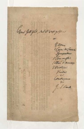 Weiterer Umschlag (C. F. Zelter)