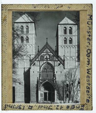 Münster, St.-Paulus-Dom : Außenansicht von W