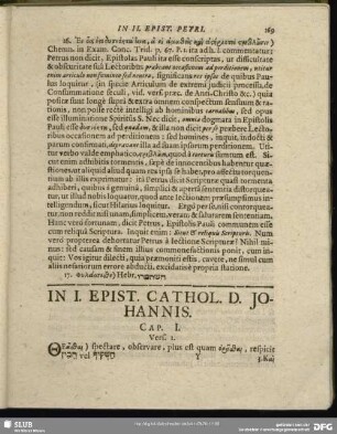 In I. Epist. Cathol. D. Johannis