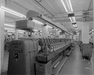 Baumwollspinnerei Flöha GmbH. Spulmaschine