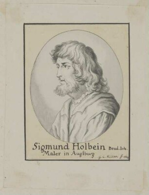 Bildnis des Sigmund Holbein