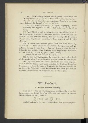 VII. Abschnitt.