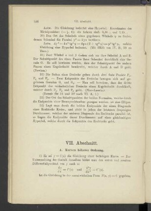VII. Abschnitt.