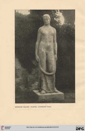 Bildhauer Hermann Haller
