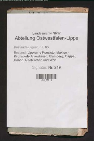 Nachjahr und Meliorationsvergütung für Pastorenwitwen