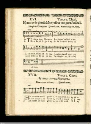 Hymnus de vno Martyre.