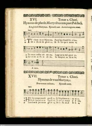 Hymnus de vno Martyre.