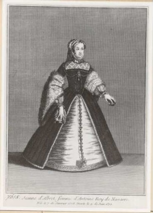 Jeanne d'Albret (1528-1572), Königin von Navarra