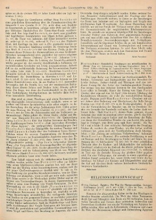 470-472 [Rezension] Otto, Eberhard, Ägypten