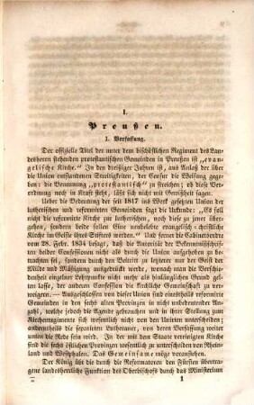 Beiträge zur Statistik der deutschen protestantischen Landeskirchen im Jahre 1846